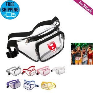 Clear Fanny Pack Stadium Approved Waist Bag