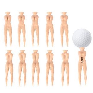 Nude Plastic Golf Tees