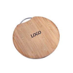 Bamboo Round Chopping Boards With Handle