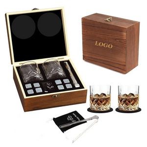 Whiskey Stone & Glasses Gift Set (direct import)