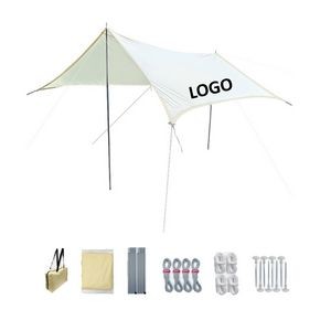 Portable Waterproof Sunshade Fly Tent Tarp