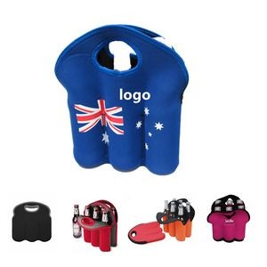 Six Pack Bottle Can Tote Bag