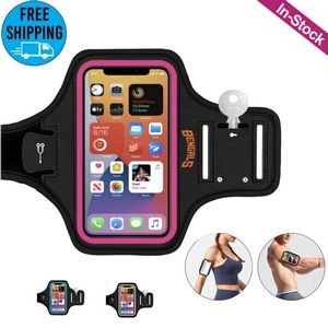 Sweatproof Running Exercise Armband with Card Slot