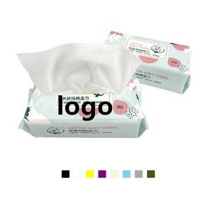 60 Sheets Cotton Facial Cleansing Towel Pack
