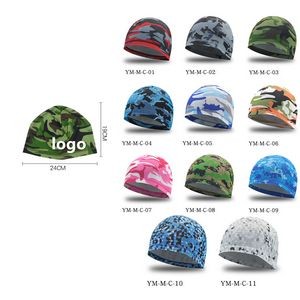 Ice Silk Camouflage Skull Cap/Helmet Liner
