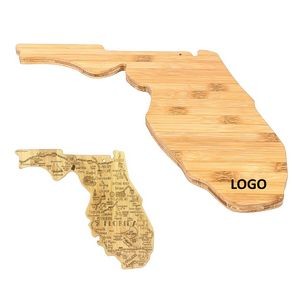 Florida State Shaped Serving Cutting Board