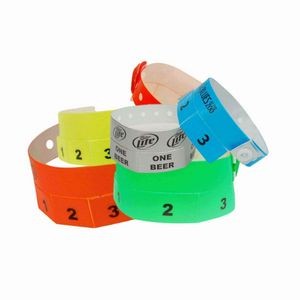 Custom Multi Tabs Vinyl Wristbands