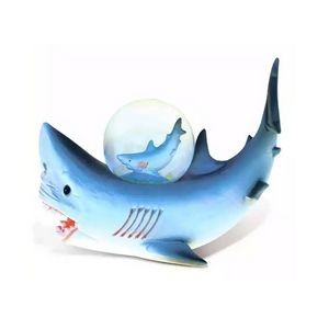 Custom Resin Shark Snow Globe Ornament