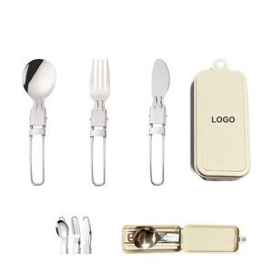 Foldable Picnic Cutlery Set (direct import)