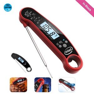 BBQ Meat Thermometer with Bottle Opener - OCEAN