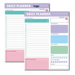 To Do List Notepad Daily Planner (direct import)