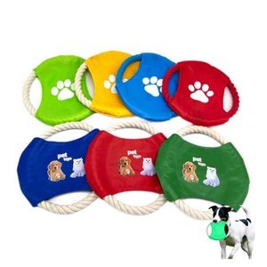 Flying Disc Dog Rope Toy (direct import)