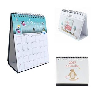 Folding Monthly Desk Calendar