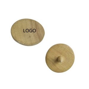 Wooden Round Golf Ball Markers