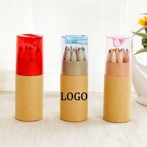 12 Pack Colored Pencils With Sharpener