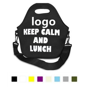 Neoprene Lunch Bag With Strap