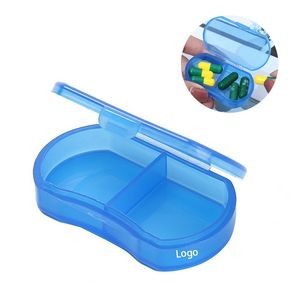 Portable Mini Clear Pill Box