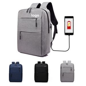 Multi Function Stylish Backpack With USB Charging Port