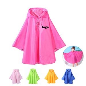 Lightweight Rain Poncho for Kids (direct import)