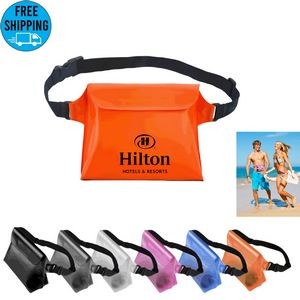 Waterproof Pouch with Waist Strap, Screen Touchable Dry Bag