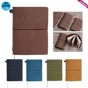 Handmade Genuine Leather Journal(5.32"x4.13")
