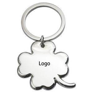 Creative Four-Leaf Clover Metal Key Ring