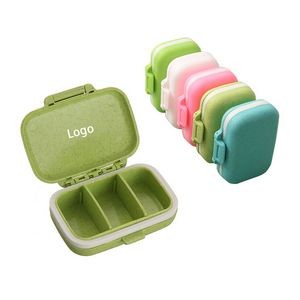 3 Compartments Detachable Pill Box