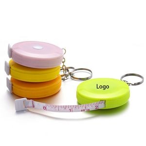60 Inch Soft Round Tape Measure with Keychain