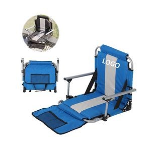 Folding Portable Stadium Back Support Chair