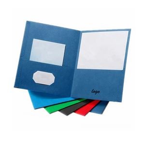 Textured Paper Twin Pocket Folder (direct import)