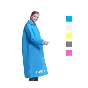 Transparent EVA Raincoat For Adults