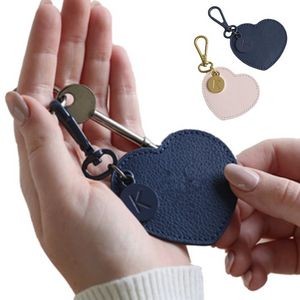 Heart Shape Leather Key Ring Key Chain