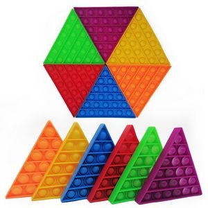 Triangle Pop it Puzzle Toys