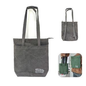 Canvas Tote Backpack for Men (Direct Import)