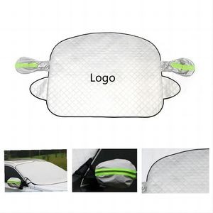 Magnetically Absorbed Foldable Car Snow Shield