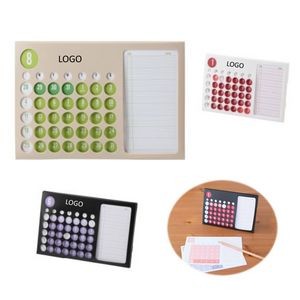 Office Use Desk Calendar With Notepad