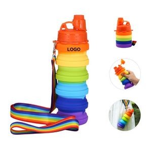 Silicone Foldable Water Bottle (direct import)
