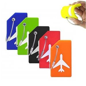 Silicone Luggage Tag With Name ID Card