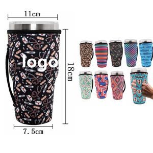 Coffee Cup Insulated Sleeve Cover Holder w/Handle