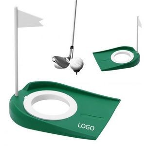 Golf Practice Putting Hole Cup with Flag
