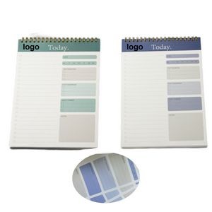 Spiral Daily Planner Notepad (direct import)
