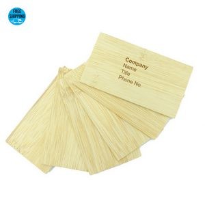 Eco Bamboo Business Card