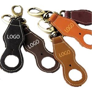Carabiners With Leather Bottle Holder