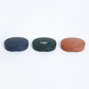 Oval 3 Compartments Portable Pill Box