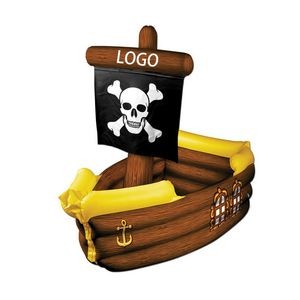 Pirate Ship Inflatable Cooler