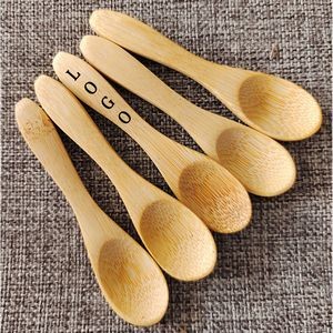 Mini Bamboo Dessert Spoon