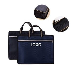 Waterproof Canvas Thickened Portable File Bag
