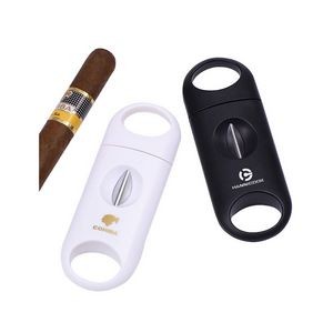Portable Plastic V Shape Cigar Cutter