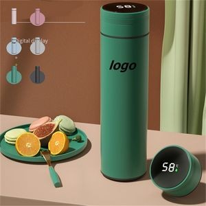 Smart Vacuum Thermos Flask w/Temperature Display