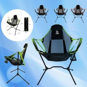 Portable Rocking Chair with Mesh Seat